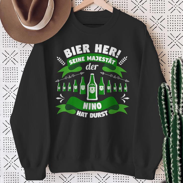 Bier Her Majestät Nino Sweatshirt Geschenke für alte Frauen