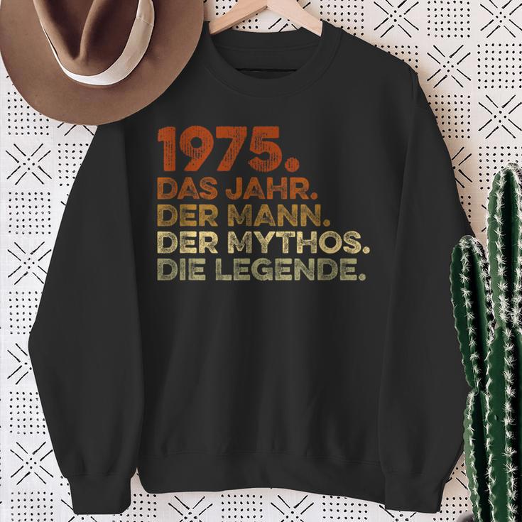 Birthday intage 1975 Man Myth Legend Sweatshirt Geschenke für alte Frauen