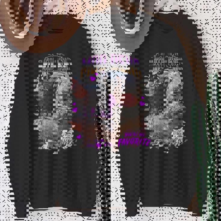 Bootleg Moo Deng Lovers Meme Moo-Deng Baby Ippopotamo Pigmeo Felpa Regalos para ancianas