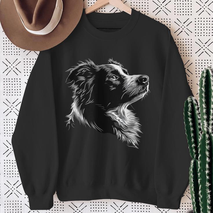 And Border Collie Sweatshirt Geschenke für alte Frauen