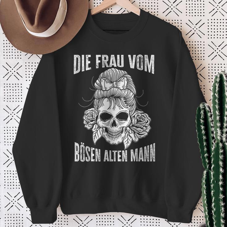 Böser Alter Mann Böse Alte Frauom Bösen Alten Mann Sweatshirt Geschenke für alte Frauen