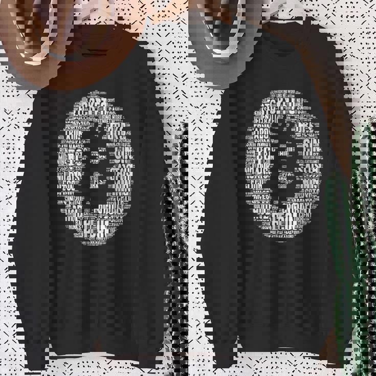Btc Bitcoin Criptovaluta Ark Bitcoinintage Geek Limited Felpa Regalos para ancianas
