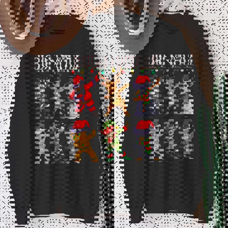 Buon Natale Bambino Uomo Santa Dab Famiglia Natale Felpa Regalos para ancianas