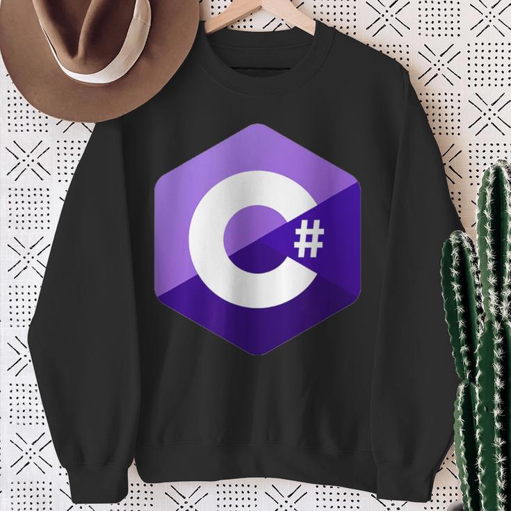 C C Sharp Programmer Sweatshirt Geschenke für alte Frauen