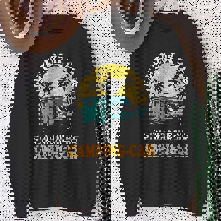 Camping Car Camper No Puedo Me Barra En Camping Car Camisa de entrenamiento Regalos para ancianas