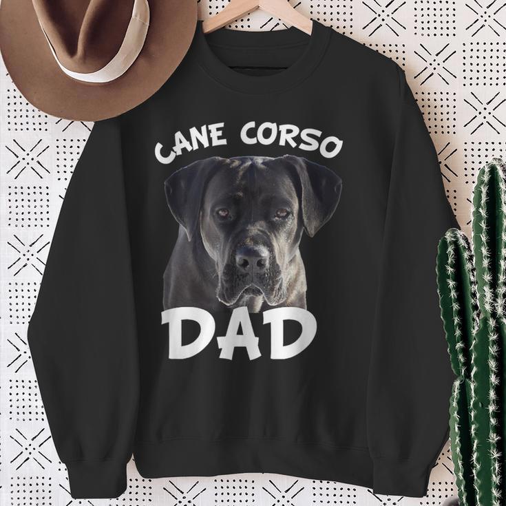 Cane Corso Dad Italian Mastiff Dog Sweatshirt Geschenke für alte Frauen