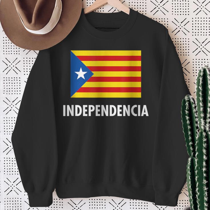 Catalonia Independencia Sweatshirt Geschenke für alte Frauen