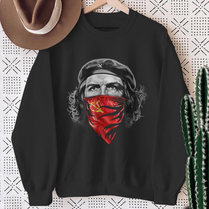 Che Guevara W Soviet Hammer And Sickle Red Bandana Sweatshirt Geschenke für alte Frauen