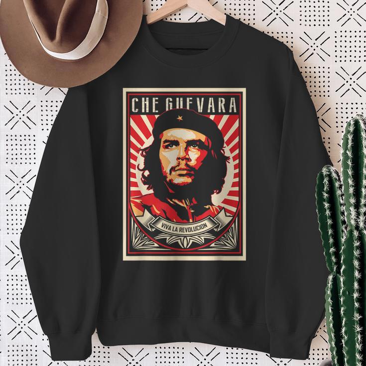 Che Guevaraiva La Revolucion Retrointage Style Sweatshirt Geschenke für alte Frauen