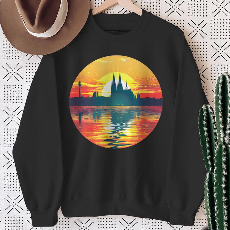 Cologne Skyline Sweatshirt Geschenke für alte Frauen