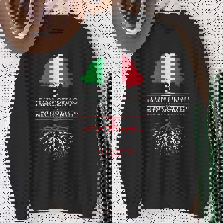 Coltivato Italiano Con Radici Austriache Austria Felpa Regalos para ancianas