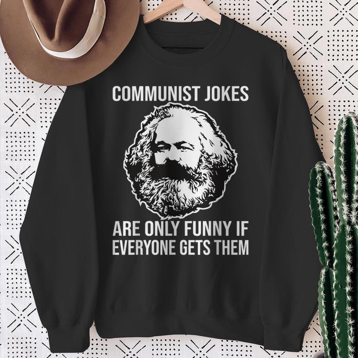 Communism Memes Socialism Marxism Karl Marx Sweatshirt Geschenke für alte Frauen