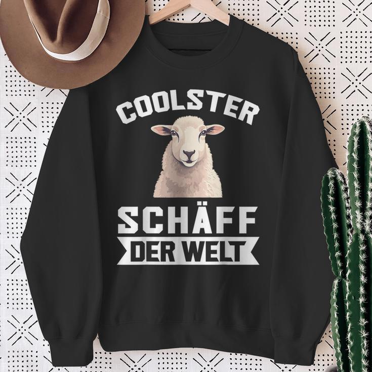 Coolster Schäff Der Welt Chef Sheep Sweatshirt Geschenke für alte Frauen