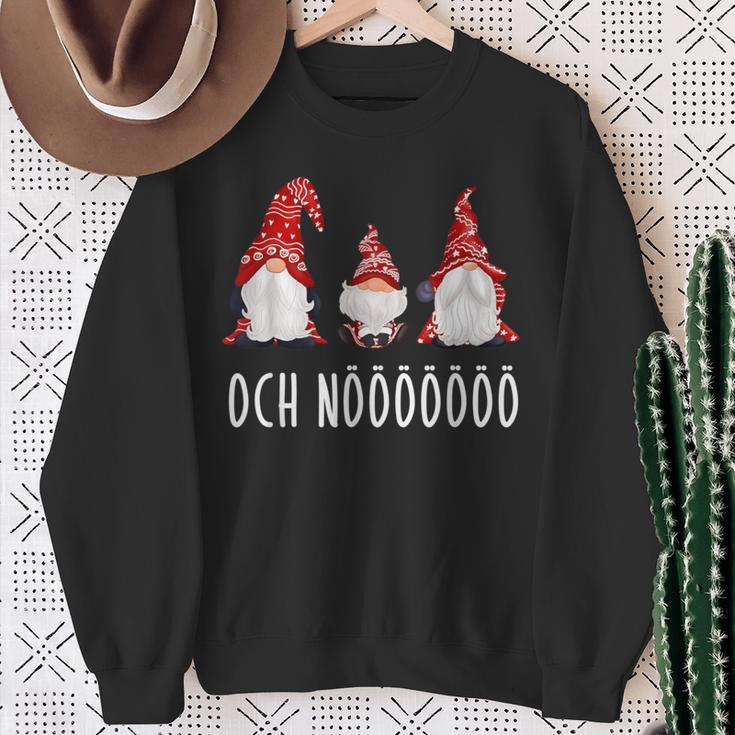 Cute Grumpy Christmas Xmas Gnome Slogan Sweatshirt Geschenke für alte Frauen