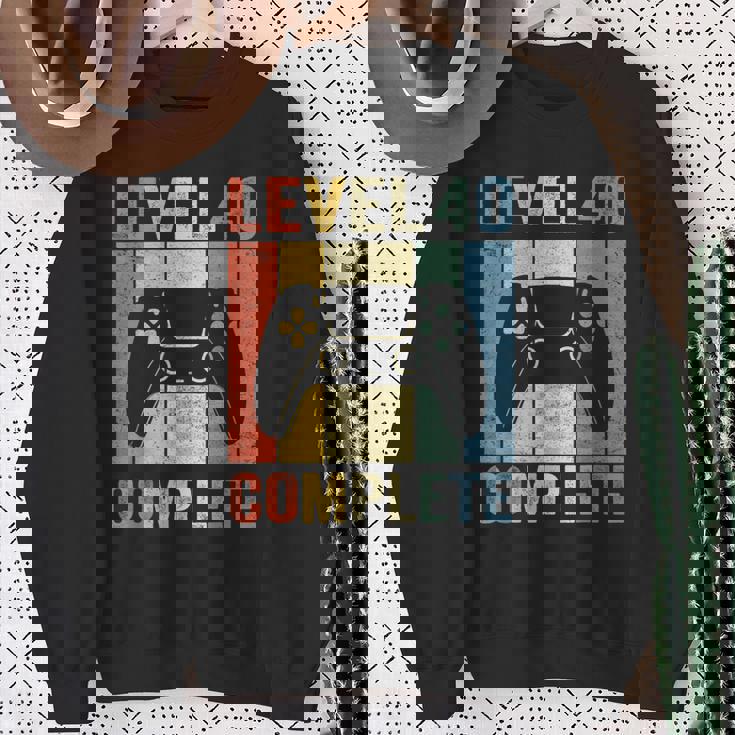 Da Uomo 40° Compleanno Gamer Level 40 Complete Felpa Regalos para ancianas