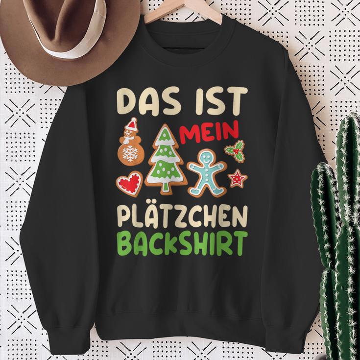 Das Ist Mein Plätzchen Das Ist Mein Plätzchen German Sweatshirt Geschenke für alte Frauen