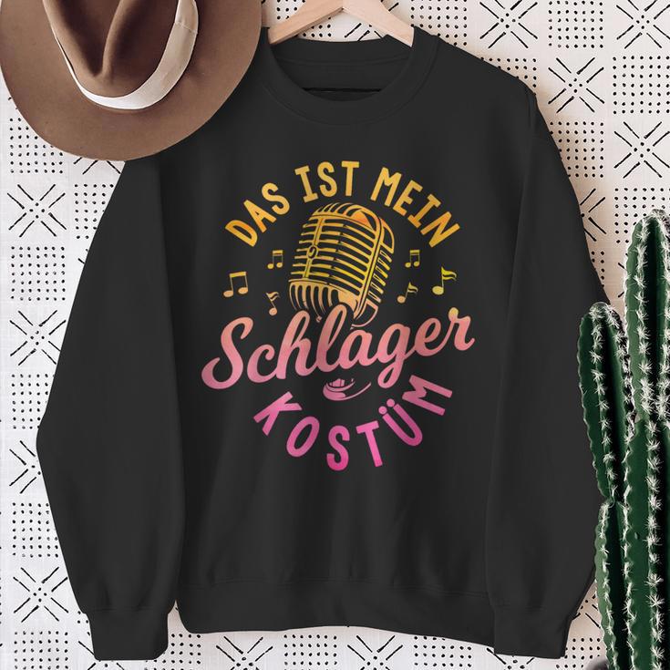 Das Ist Mein Schlager Costume Sweatshirt Geschenke für alte Frauen