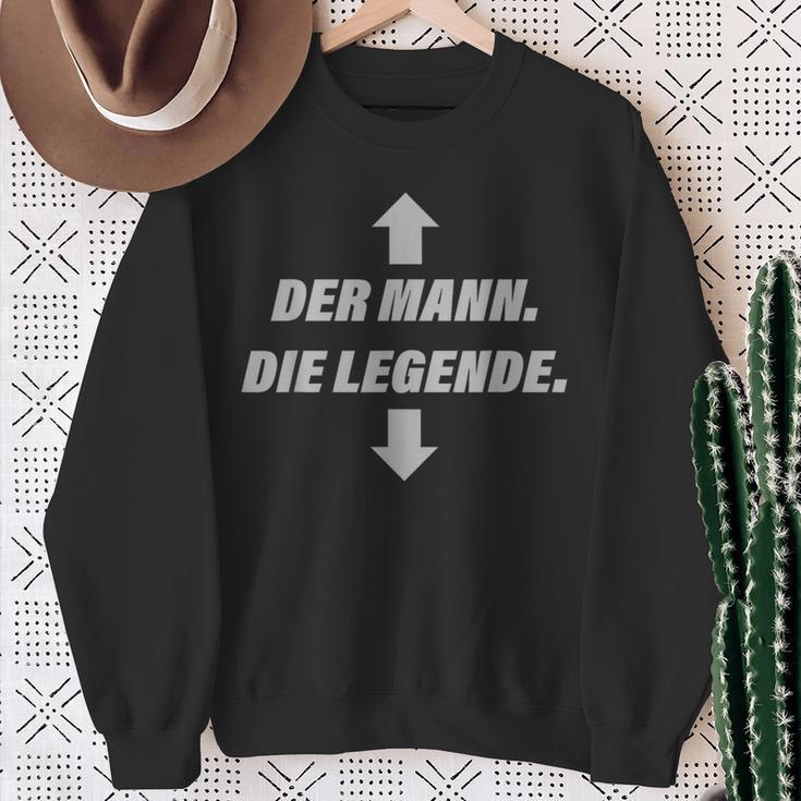 Der Mann Die Legende Sexersauter Slogan Sweatshirt Geschenke für alte Frauen