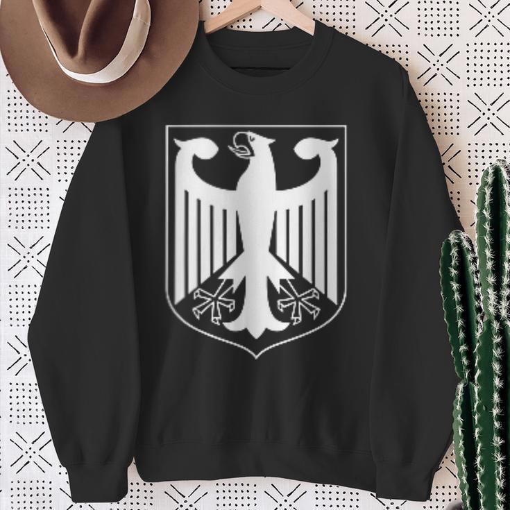 Deutschland Altdeutsch Wappen Adler Sweatshirt Geschenke für alte Frauen