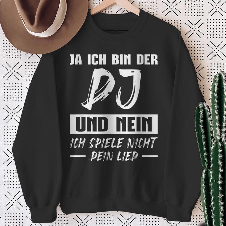 Discjockey Ich Spiel Nicht Dein Song Dj Sweatshirt Geschenke für alte Frauen