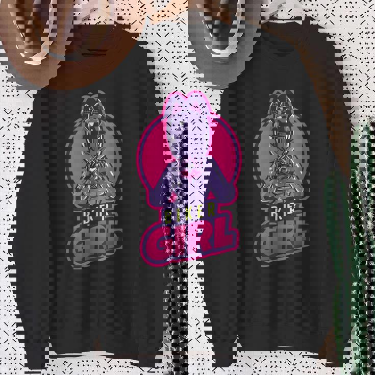 Donna Motocicletta Motociclista Regali Moto Biker Outift Felpa Regalos para ancianas