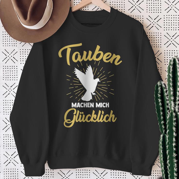 Doves Make Mich Glücklich Pigeonbreeder Sweatshirt Geschenke für alte Frauen