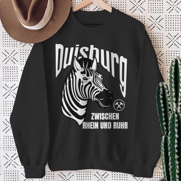 Duisburg Rhein Und Ruhr Duisburger Sweatshirt Geschenke für alte Frauen