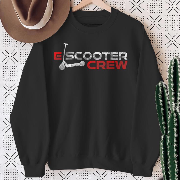 E Scooter Crew Gang Sweatshirt Geschenke für alte Frauen