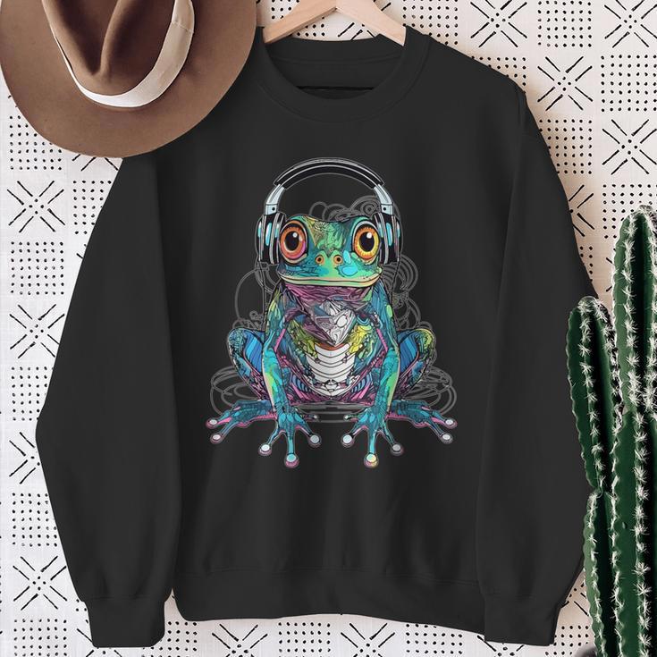 Electronic Music Dj Edm Festival Sweatshirt Geschenke für alte Frauen