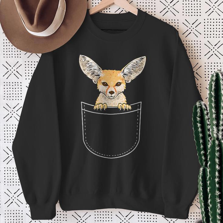 Fennek Fox Fennec Fox Desert Fox Sweatshirt Geschenke für alte Frauen