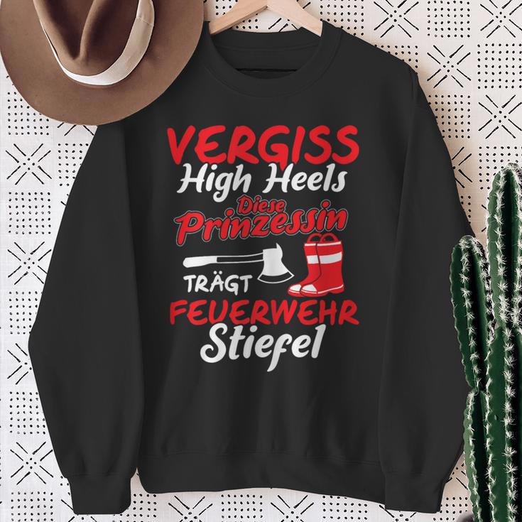 Fire Brigade Sweatshirt Geschenke für alte Frauen