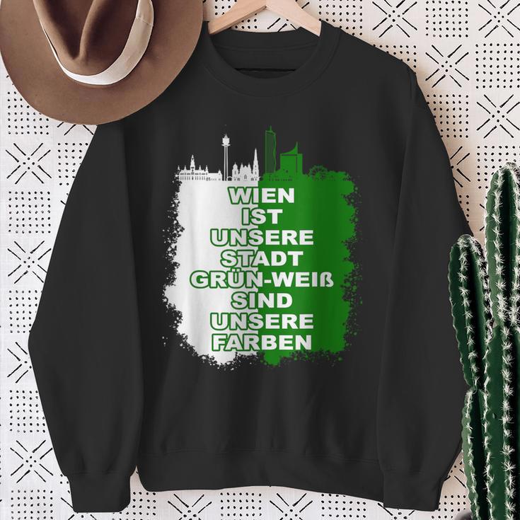 Footballienna Green Rapidler Rapid Sweatshirt Geschenke für alte Frauen