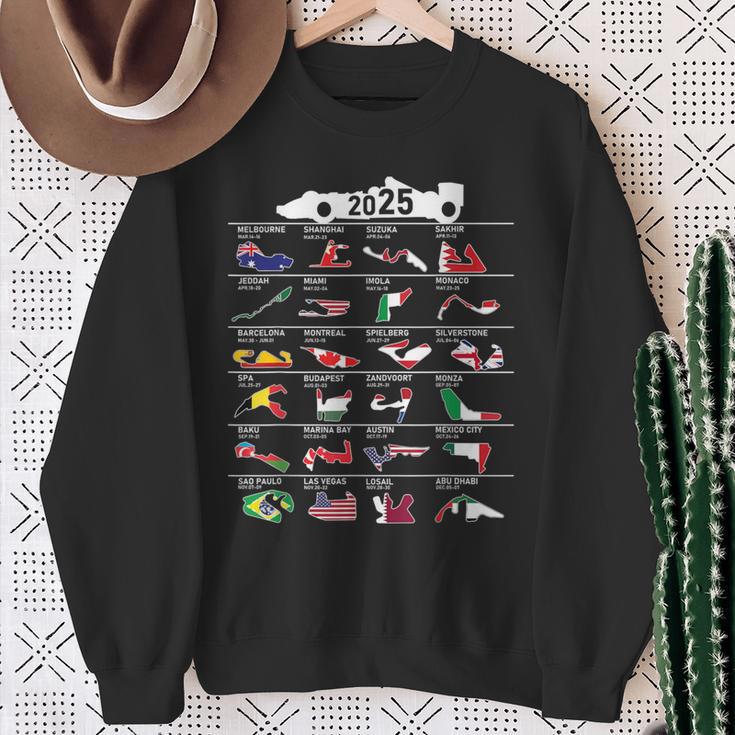 Formula Open Wheel Racing Car 2025 Fan World Circuit Sweatshirt Geschenke für alte Frauen