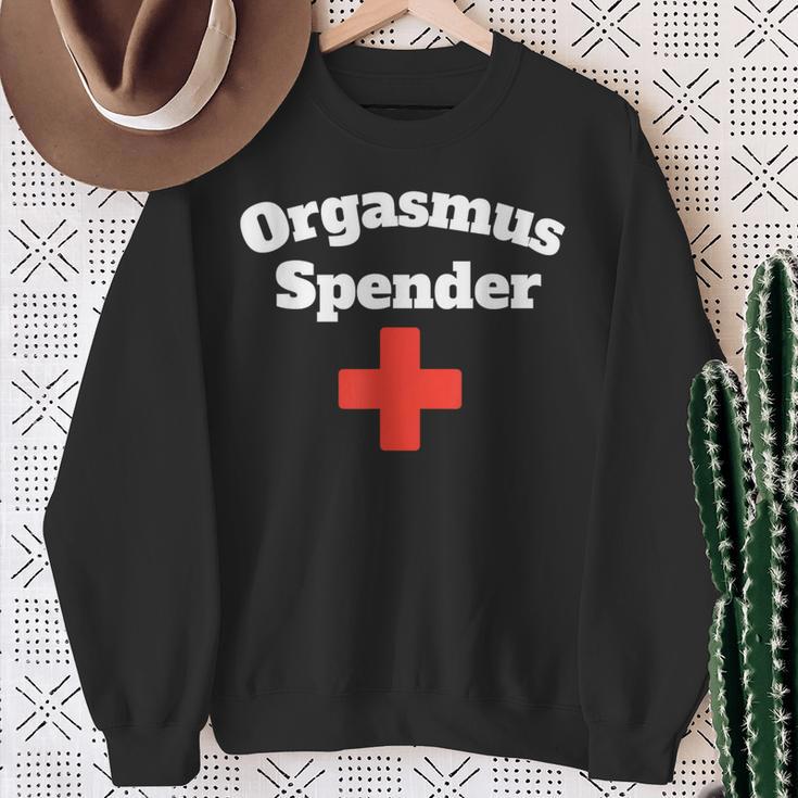 Fun Orgasm Dispenser Party Fun Party Drinking Sweatshirt Geschenke für alte Frauen