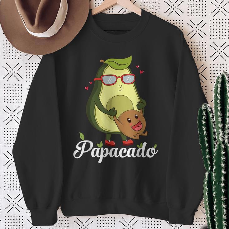 Avocado Papacado S Sweatshirt Geschenke für alte Frauen