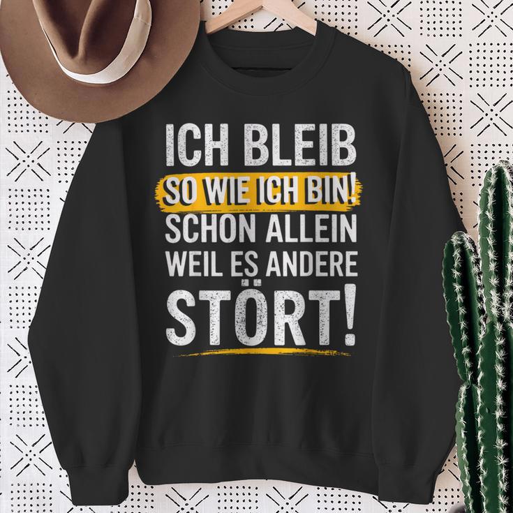 Christmas Ich Bleib So Wie Ich Bin Bin Ich Bleib Sweatshirt Geschenke für alte Frauen