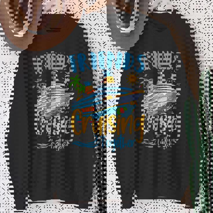 Cruising Squad 2024 Friend Cruising Together Ship Trip Sweatshirt Gifts for Old Women