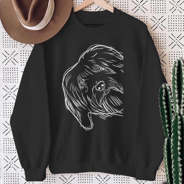 Dog Tibet Terrier Sweatshirt Geschenke für alte Frauen