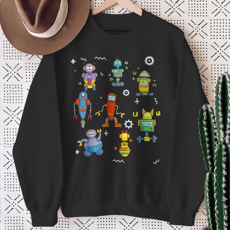 Engineer Robotics Robot Technology Sweatshirt Geschenke für alte Frauen