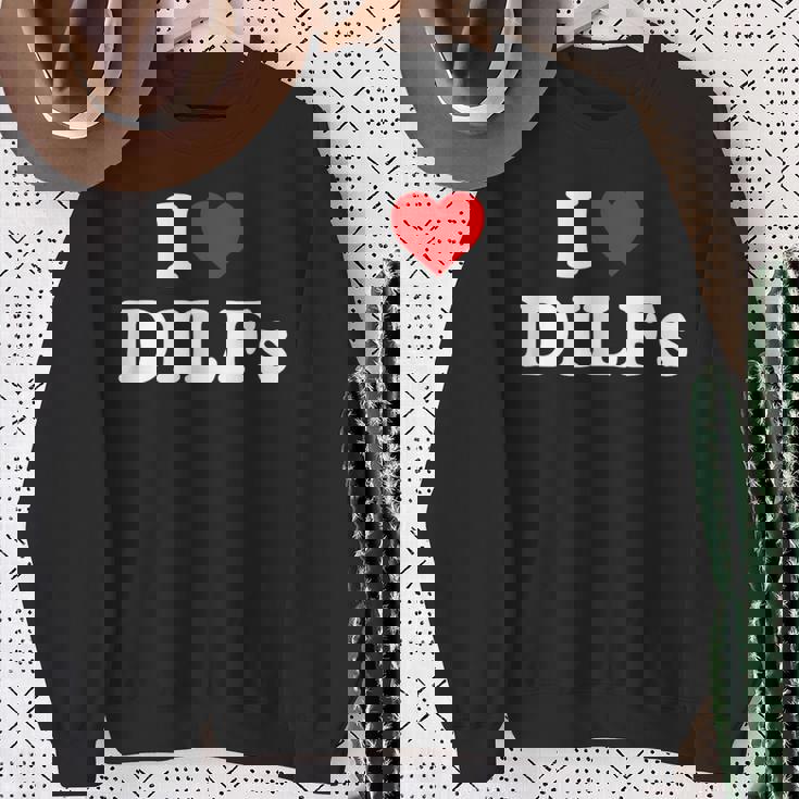 I Love Dilfs I Heart Dilfs Camisa de entrenamiento Regalos para ancianas