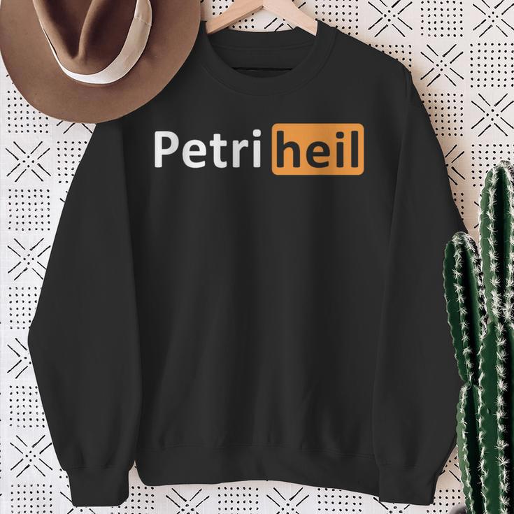 Petri Heil Sweatshirt Geschenke für alte Frauen