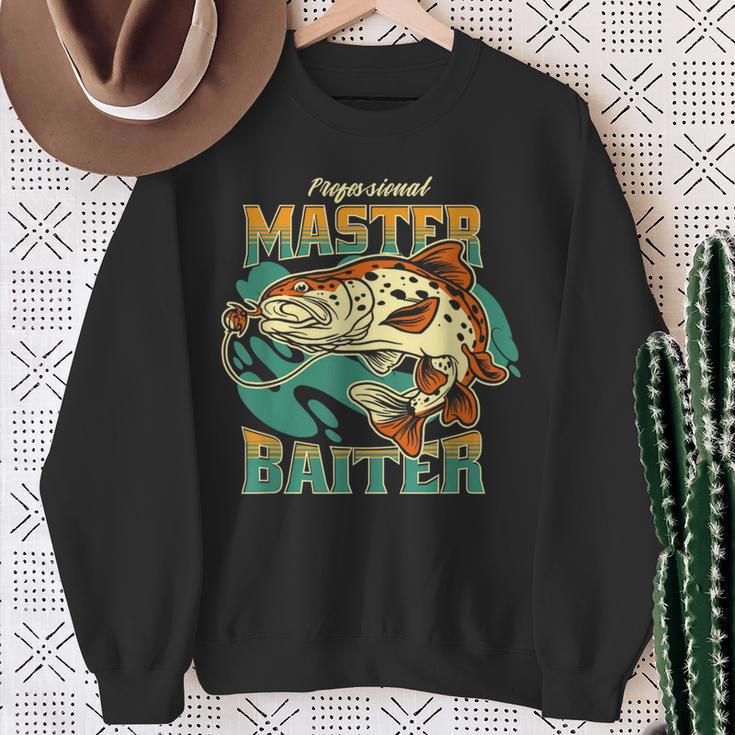 Professional Master Baiter Fischer Adult Humour Sweatshirt Geschenke für alte Frauen