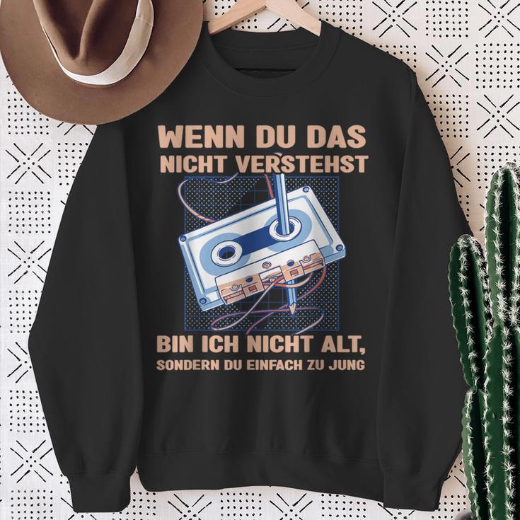 Saying Band Salad 80S 90S Retro Cassette Sweatshirt Geschenke für alte Frauen