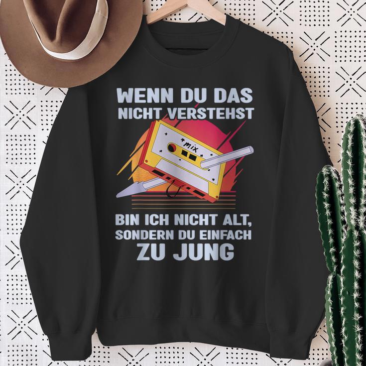 Saying Band Salad 80S 90S Retro Cassette Sweatshirt Geschenke für alte Frauen