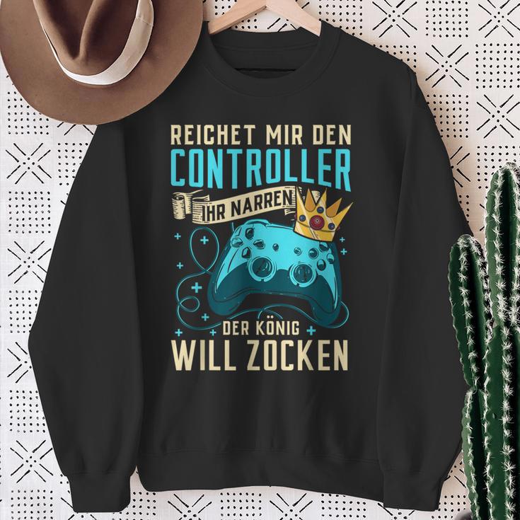 Gambling Gaming Controller Gamer Rpg Sweatshirt Geschenke für alte Frauen