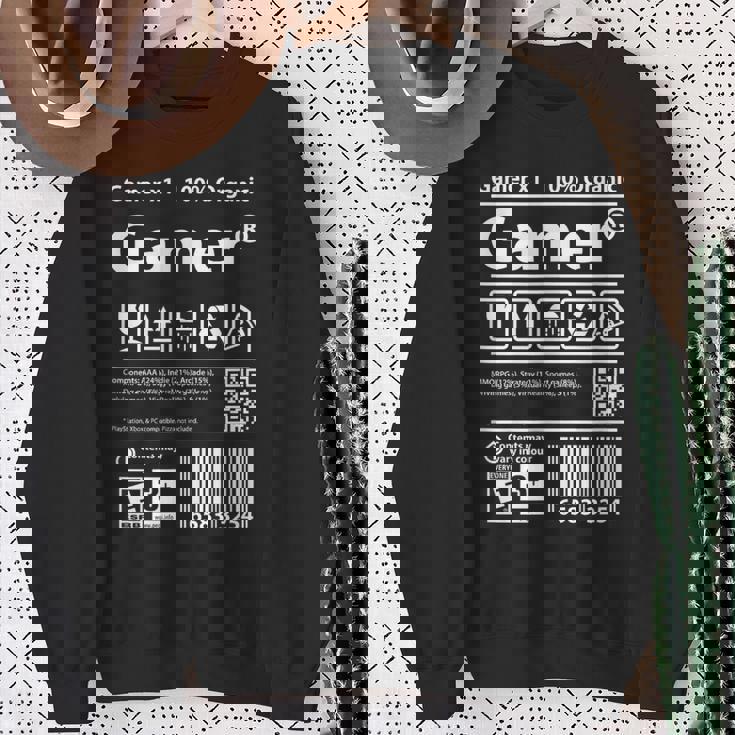 Gamer Barcode Box Consoleideogames Felpa Regalos para ancianas