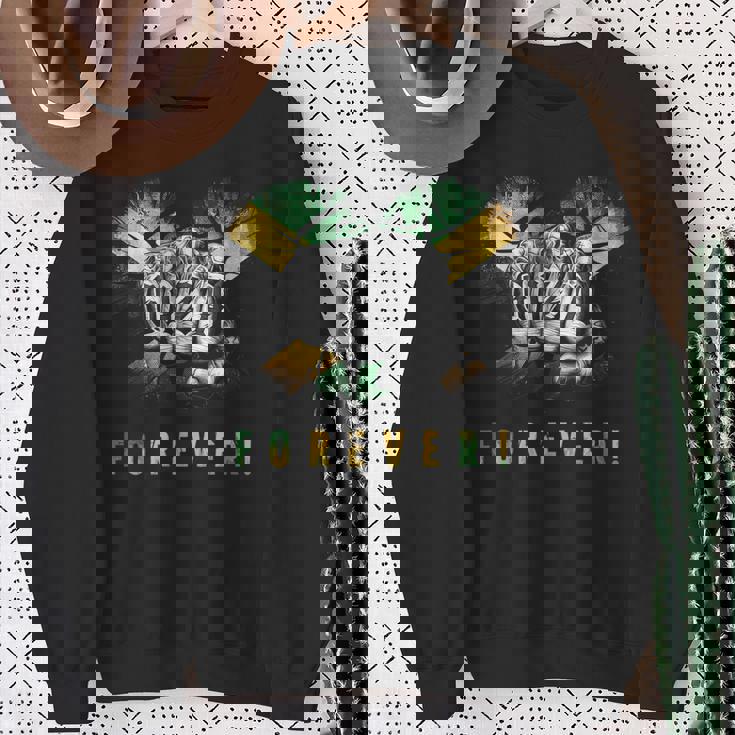 Gaza Forever Jamaican Flag Dancehallybz Fans Uomo Donna Felpa Regalos para ancianas