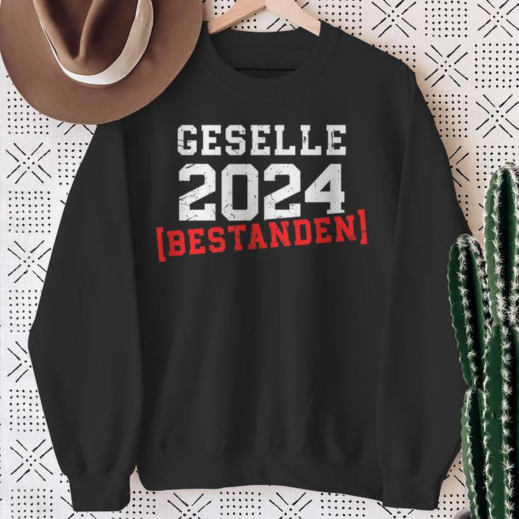 Gesellen Abschlussprüfung Bestanden Gesellenprüfung Geselle Sweatshirt Geschenke für alte Frauen