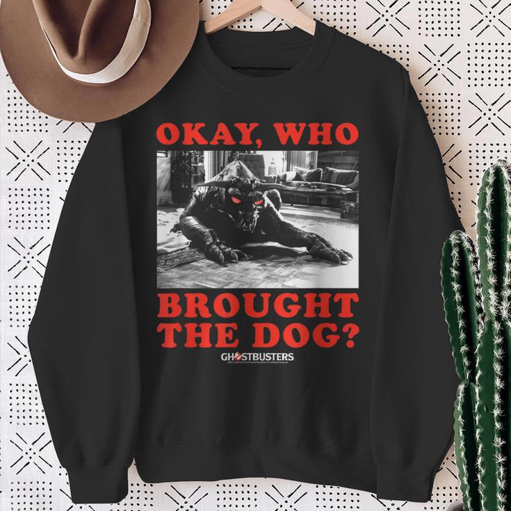 Ghostbusters Wer Hat Den Hund Dunde W Sweatshirt Geschenke für alte Frauen