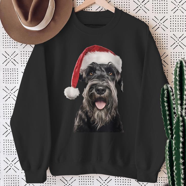 Giant Schnauzer Christmas Sweatshirt Geschenke für alte Frauen